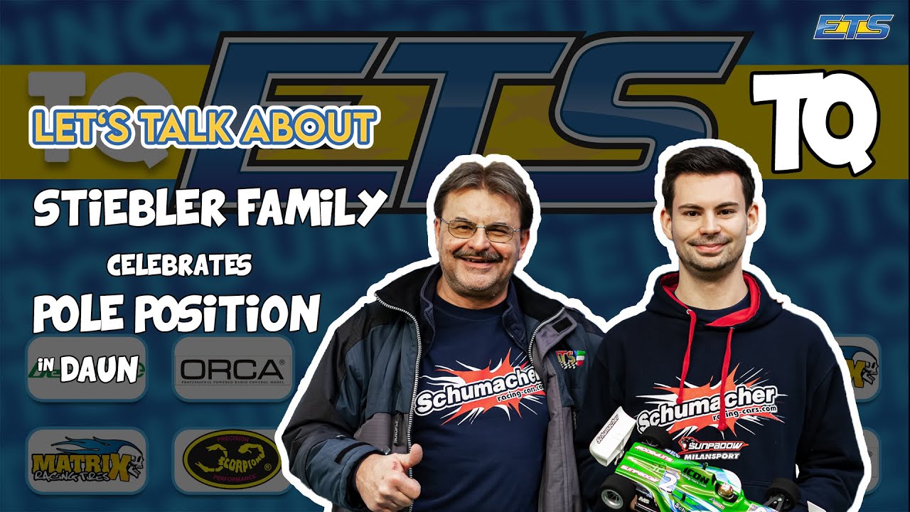 Stiebler family celebrates pole position in Daun