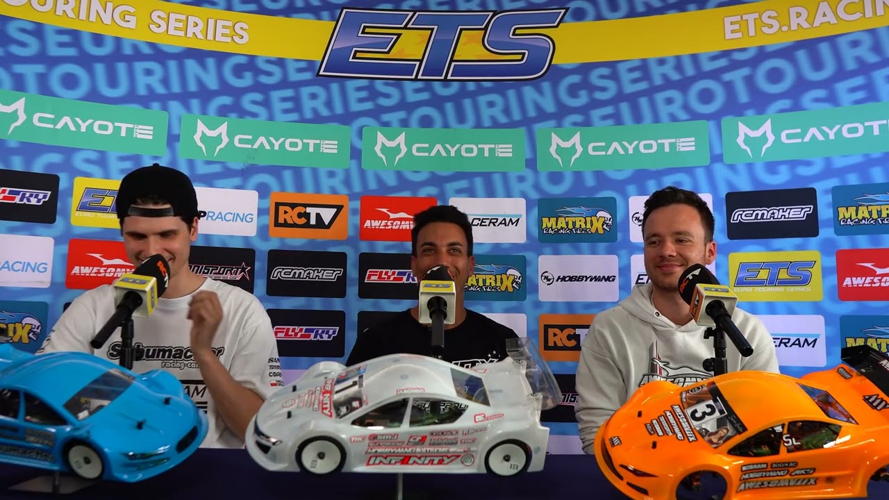 Cayote Modified Top 3 Qualy Press Conference, ETS RD1 Season #19 2026/27