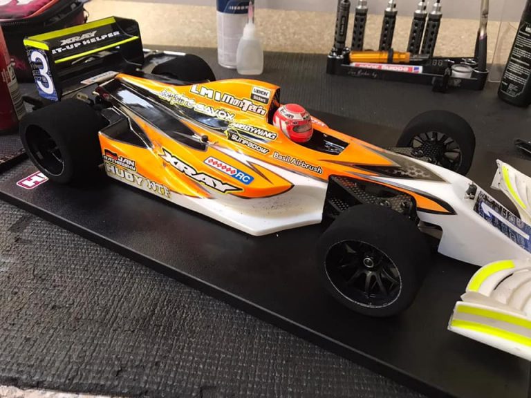 Foam tires for Scorpion Formula class
