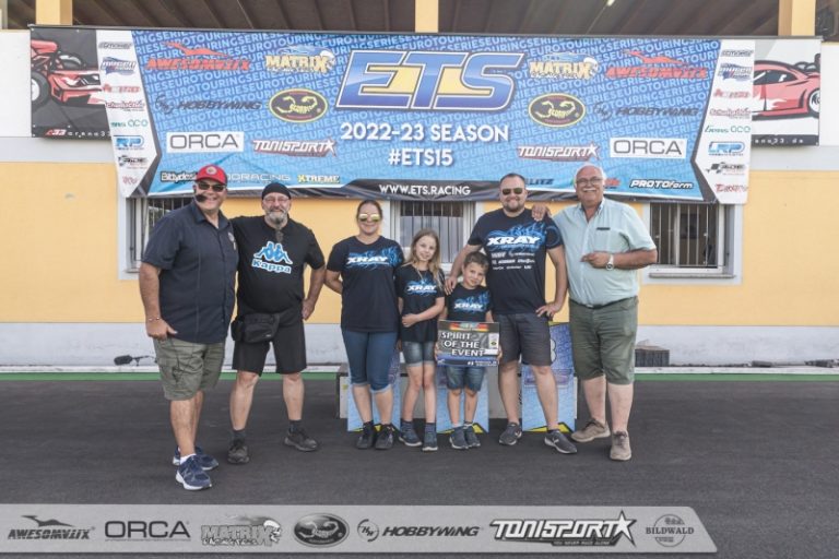 ETS “Spirit of the Event” award for Ratheisky Family at RD3 in Andernach,GER