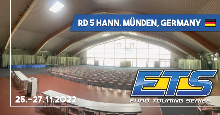 Registration open for ETS RD5 Season #15 2022/23 in Hann. Münden, GER