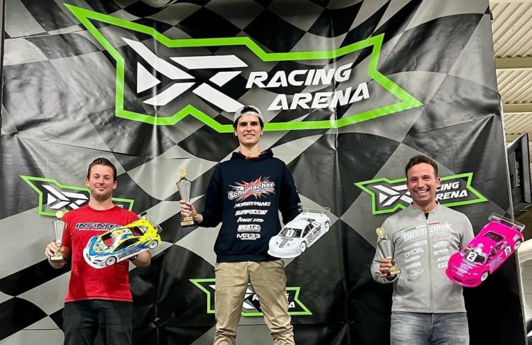 Orlowski on top of the podium at Swedish Nationals