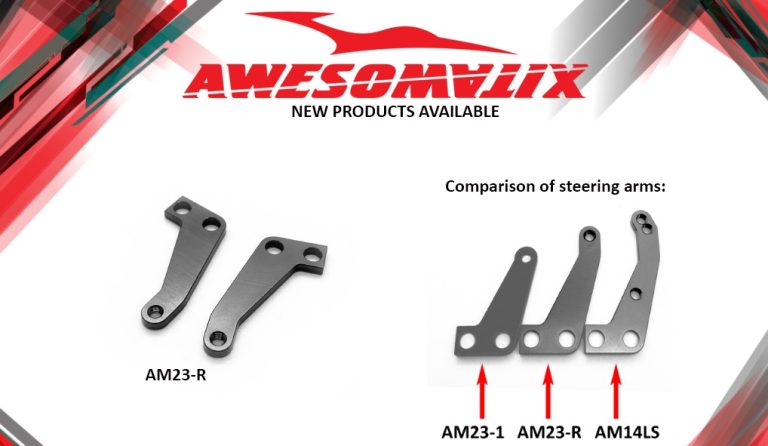 Awesomatix rear ARS steering arm