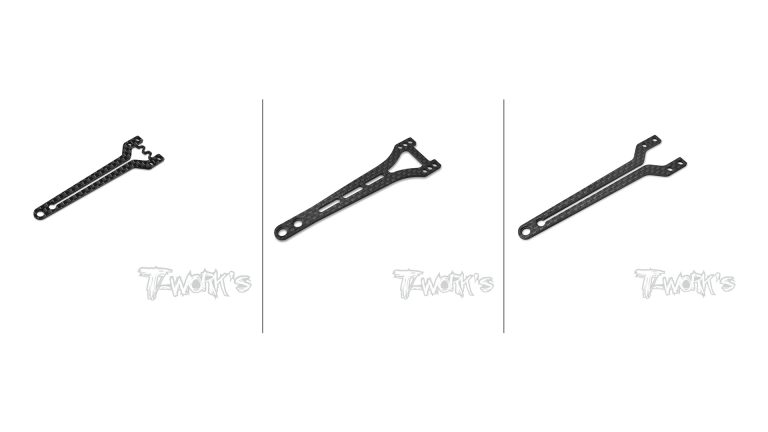 T-Work`s Spilt Topdecks for Xray X4-2023
