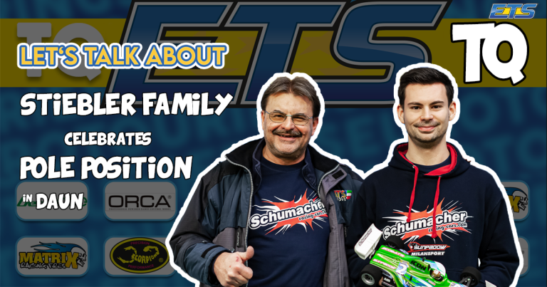 Stiebler family celebrates pole position in Daun