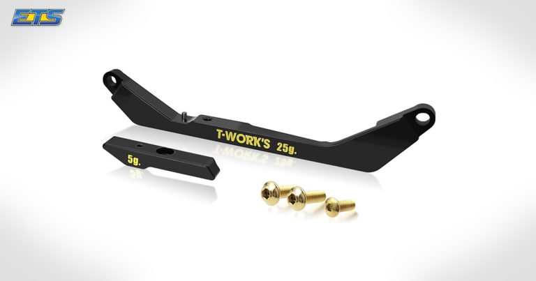 T-Works Motor Mount Weight Set for Yokomo BD12