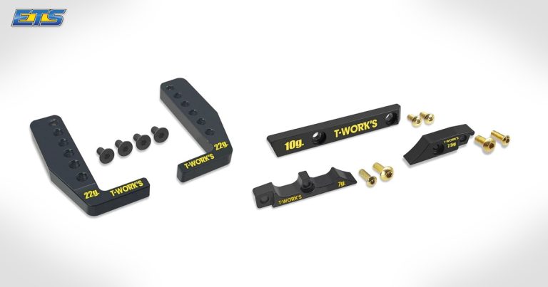 T-Works brass weights for Awesomatix A800R