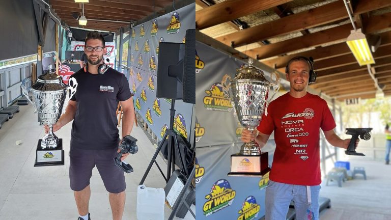 Gruber and Neumann taking 1:8 GT World Titles from “Down Under, Australia”