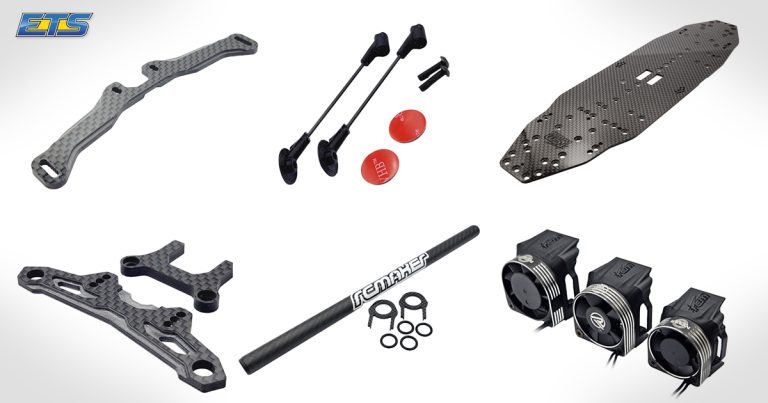 RC Maker parts for Xray, Awesomatix, and Mugen Seiki touring cars