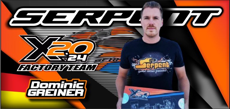 Greiner to race 1:10 electric for Serpent