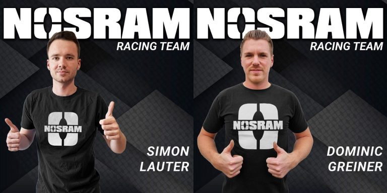 Greiner and Lauter choosing Nosram batteries