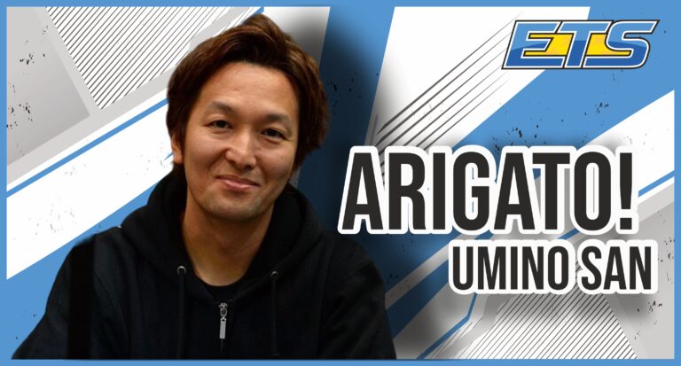 Yukijiro Umino – new ETS Associated Sponsor for Season #17