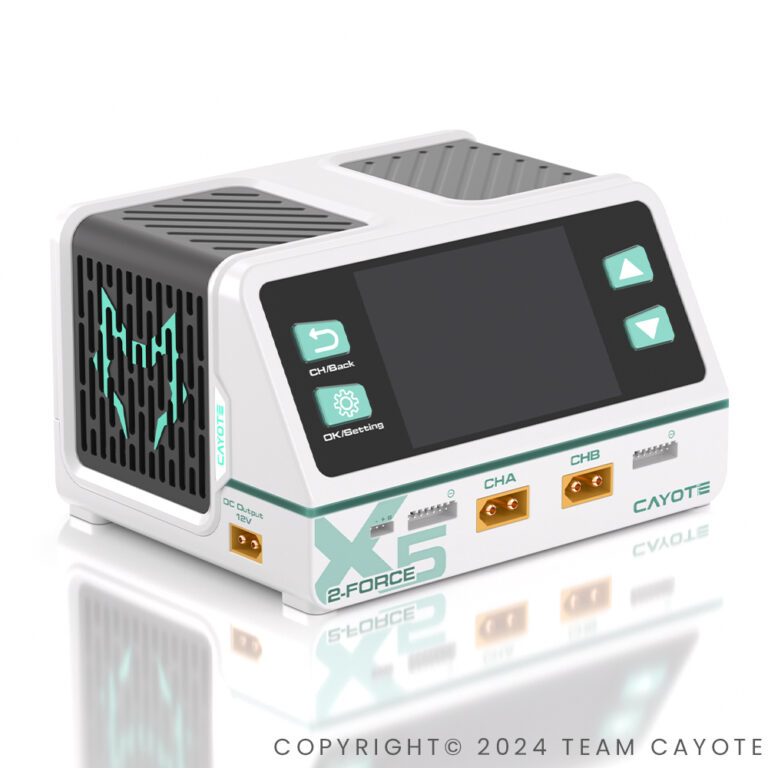 Cayote 2-Force X5 Charger