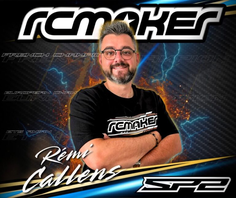 Callens teams up with RC MAKER